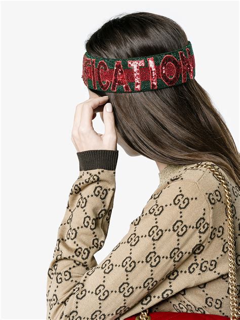 gucci knotted headband